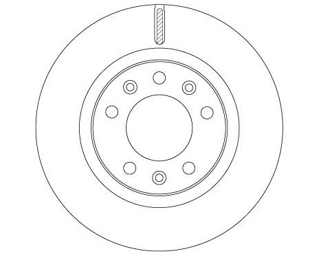Disque de frein DF6785 TRW