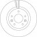 Disque de frein DF6786 TRW, Vignette 2