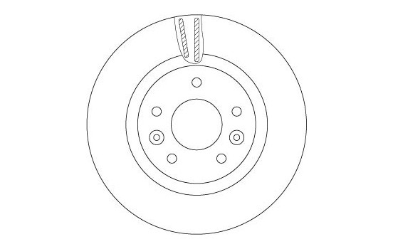 Disque de frein DF6786 TRW, Image 2