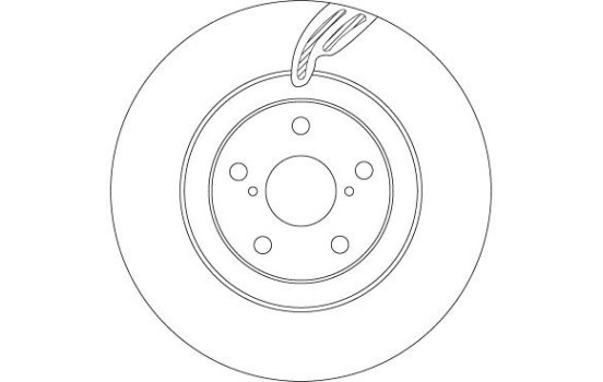 Disque de frein DF6792S TRW, Image 2