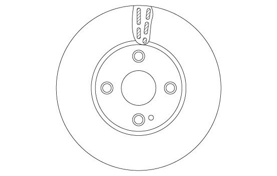 Disque de frein DF6793 TRW, Image 2