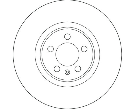Disque de frein DF6797S TRW