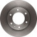Disque de frein DF6812S TRW
