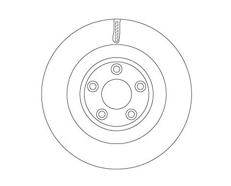 Disque de frein DF6816S TRW