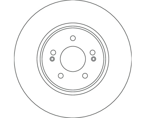Disque de frein DF6829S TRW