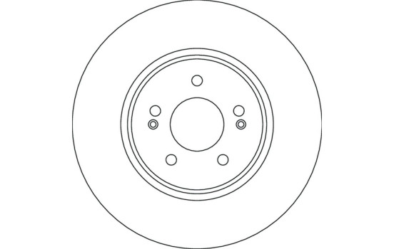 Disque de frein DF6829S TRW