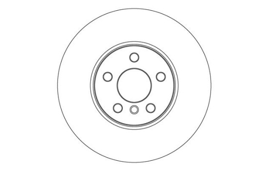 Disque de frein DF6834S TRW