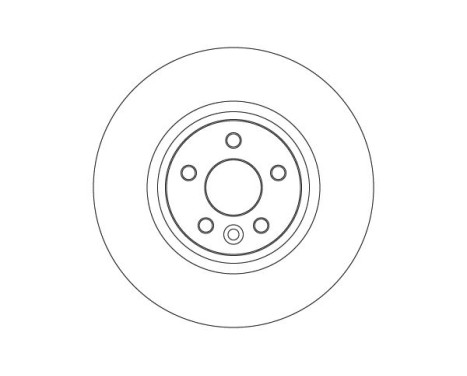 Disque de frein DF6848S TRW