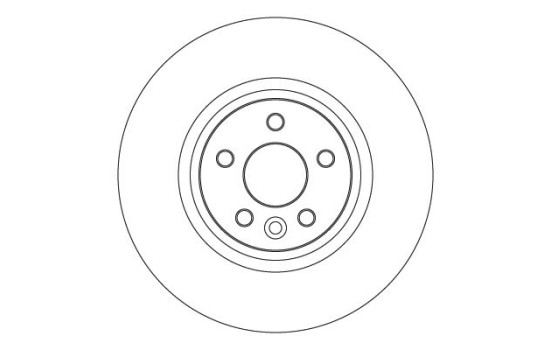Disque de frein DF6848S TRW