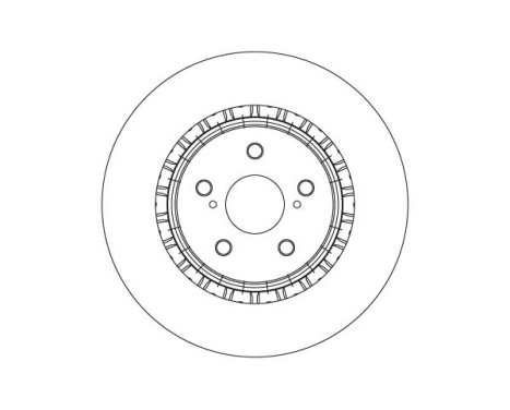 Disque de frein DF6858S TRW
