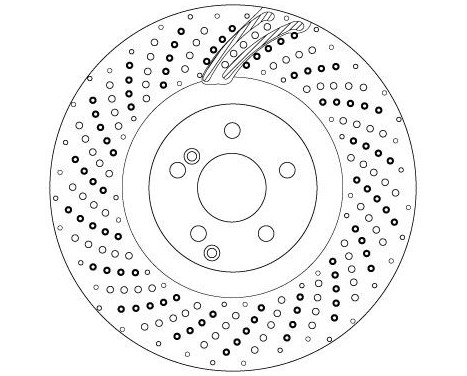 Disque de frein DF6873S TRW