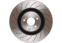 Disque de frein DF6873S TRW