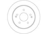 Disque de frein DF6879S TRW