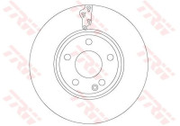 Disque de frein DF6885 TRW