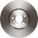 Disque de frein DF6891S TRW