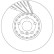 Disque de frein DF6891S TRW, Vignette 2
