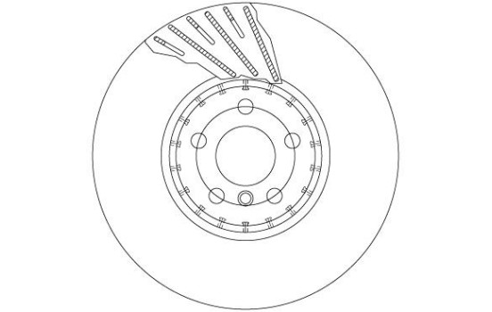 Disque de frein DF6891S TRW, Image 2