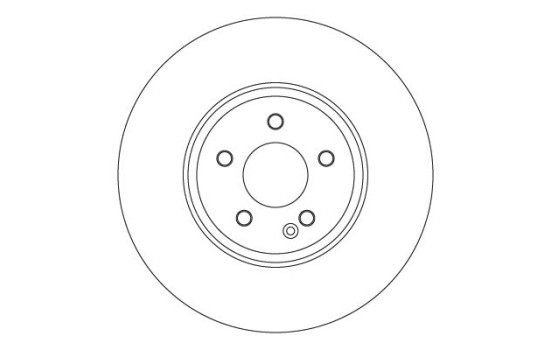 Disque de frein DF6895S TRW