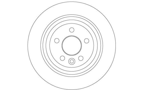 Disque de frein DF6913 TRW, Image 2