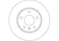 Disque de frein DF6915 TRW