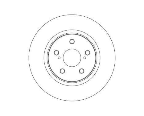 Disque de frein DF6916S TRW