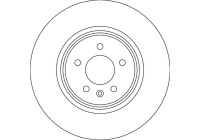 Disque de frein DF6917S TRW