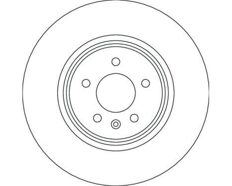 Disque de frein DF6917S TRW