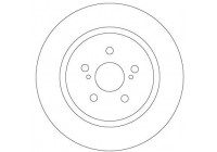 Disque de frein DF6920 TRW