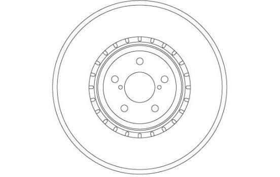 Disque de frein DF6923S TRW