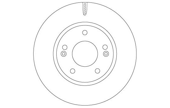 Disque de frein DF6936 TRW, Image 2