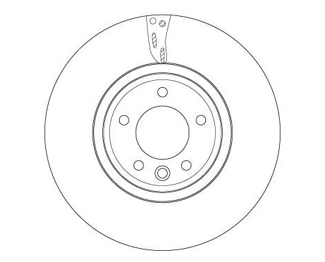 Disque de frein DF6954S TRW