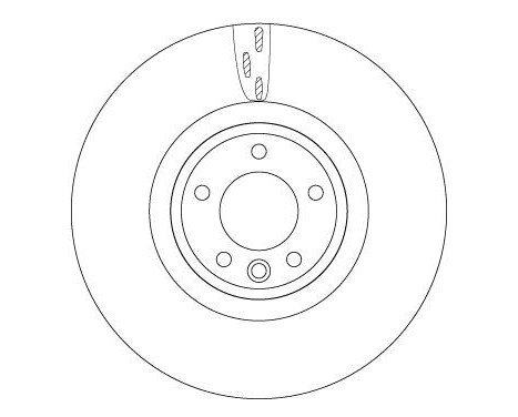 Disque de frein DF6957S TRW