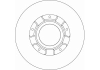 Disque de frein DF6963S TRW