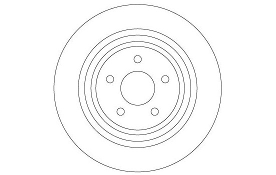 Disque de frein DF6976 TRW, Image 2