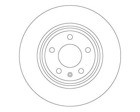 Disque de frein DF6981S TRW