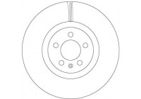 Disque de frein DF6983S TRW