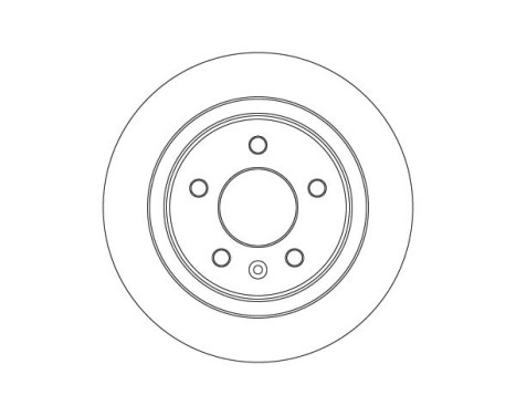 Disque de frein DF6993 TRW