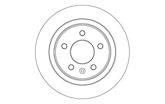 Disque de frein DF6993 TRW
