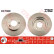 Disque de frein DF7008 TRW