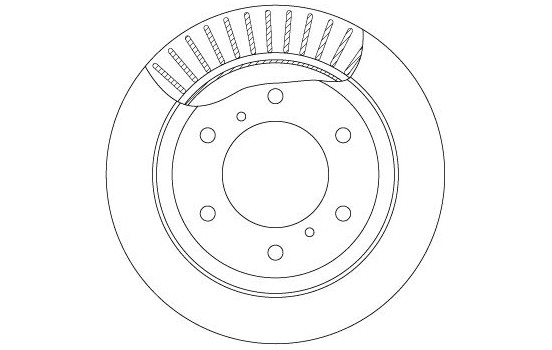 Disque de frein DF7061S TRW, Image 3