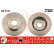 Disque de frein DF7127 TRW