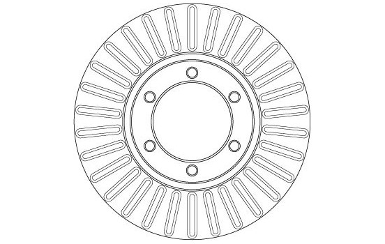Disque de frein DF7152 TRW, Image 3