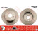 Disque de frein DF7209 TRW