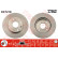 Disque de frein DF7218 TRW