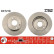 Disque de frein DF7218 TRW, Vignette 2