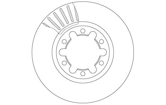 Disque de frein DF7237 TRW, Image 3