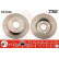 Disque de frein DF7240 TRW, Vignette 2