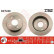 Disque de frein DF7249 TRW, Vignette 2