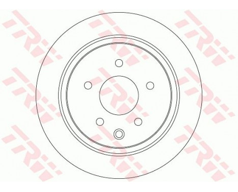 Disque de frein DF7369 TRW, Image 3