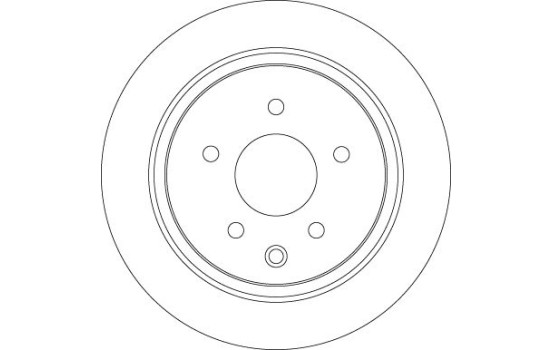 Disque de frein DF7369 TRW, Image 4